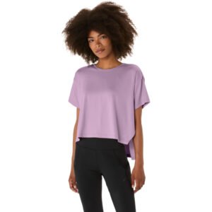 Camiseta ASICS Flex Stretch - Feminino - Roxo