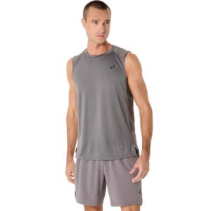 Regata ASICS Actibreeze Jacquard - Masculino - Cinza