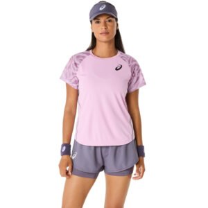 Camiseta ASICS Game - Feminino - Roxo