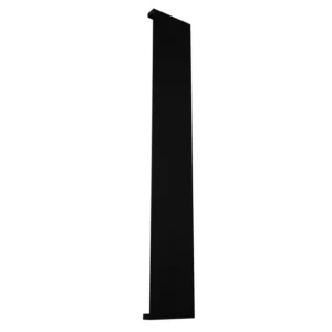 Arandela Led Aluminio Preto 20w 1350lm Ip65 110 2700k Reflex