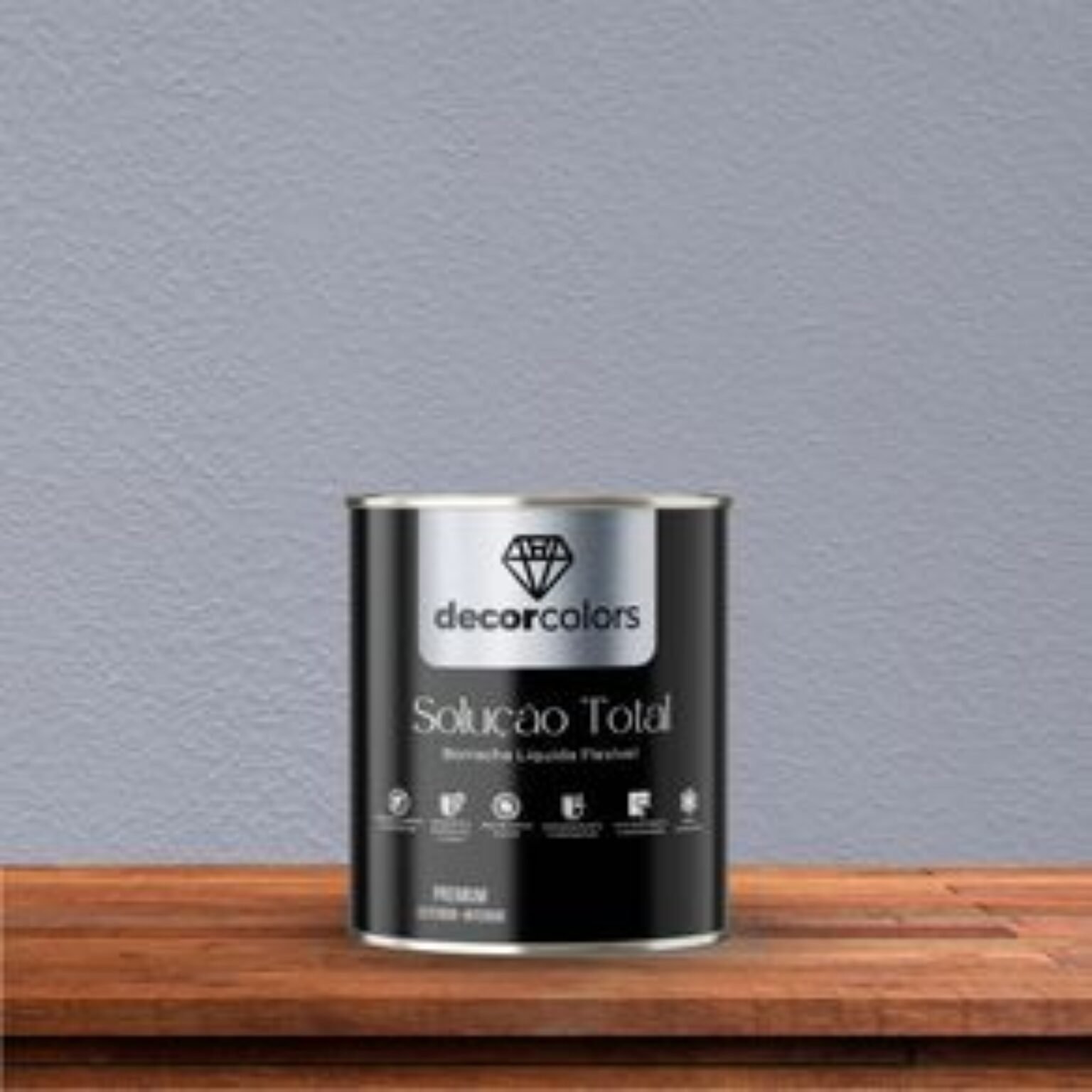 Tinta Borracha Liquida Solução Total - Decor Colors Tinta Borracha