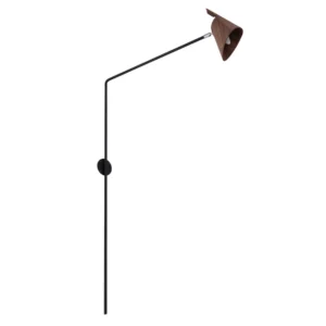 Arandela Madeira Nogueira Balance