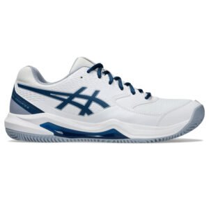 Tênis ASICS GEL-Dedicate 8 Clay - Masculino - Branco/Azul