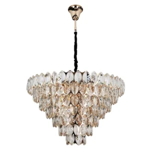 Pendente Cristal Metal Ouro Frances 1m Sanke