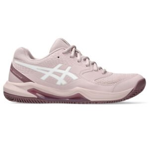 Tênis ASICS GEL-Dedicate 8 Clay - Feminino - Rosa/Branco