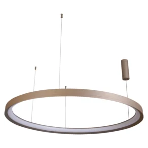 Pendente Led Metal Aluminio 60W 3000K Giro - FENDI