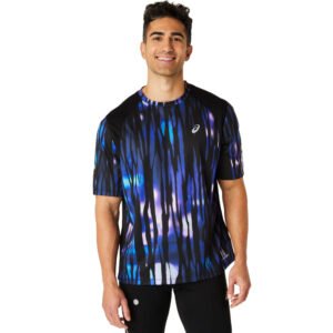 Camiseta ASICS Road Lite-Show - Masculino - Azul