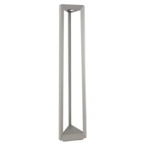 Balizador Led Aluminio 12W 3000K Ip65 80X16cm Lume - CINZA ESVERDEADO