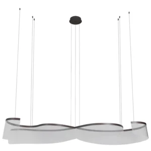 Pendente Led Metal Aluminio Cafe 105w 3000k Organic