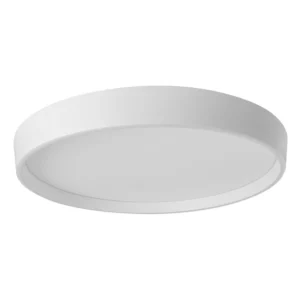 Plafon Led De Sobrepor Aluminio Branco 81w 3000k Dome