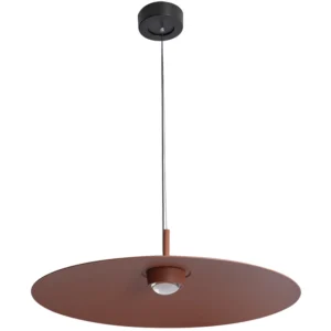 Pendente Led Aluminio 12W 60 3000K 60Cm Plato - TERRACOTA