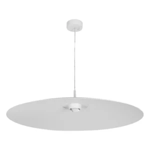 Pendente Led Aluminio 17W 60 3000K 90Cm Plato - BRANCO