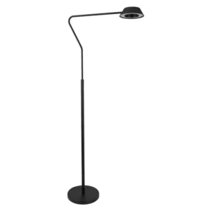 Luminaria De Piso Led Aluminio Preto 16w 3000k Modern