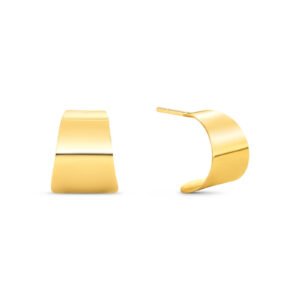 Brinco Argola Gold Forms em Ouro Amarelo 18k