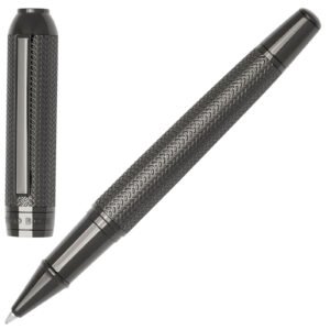 Caneta Hugo Boss Metal Cinza Escuro Hsi4655d