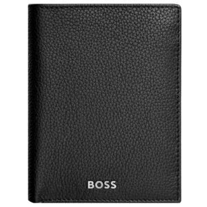 Carteira Hugo Boss Couro Preto Hlo416a