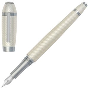 Caneta Hugo Boss Metal Prateado Hsw4452c