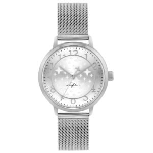 Relógio Life Star Feminino Aço Prateado