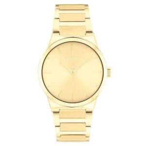 Relógio Calvin Klein Feminino Aço Dourado 25100077