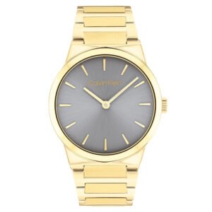 Relógio Calvin Klein Feminino Aço Dourado 25100082