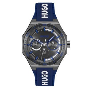 Relógio Hugo Masculino Aço Azul 1530398
