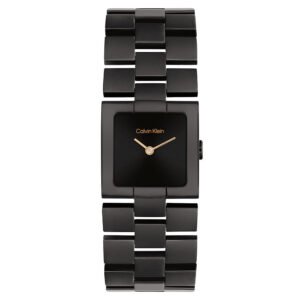 Relógio Calvin Klein Feminino Aço Preto 25100091