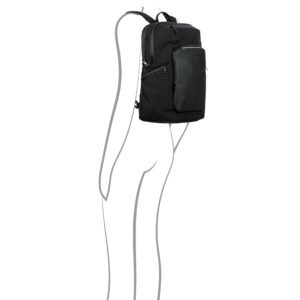 Mochila Porsche Design Poliéster Reciclável Preto Ocl01610