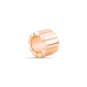 Pingente Life Textura em Liga Rosé com Banho de Ouro Rosé 18k
