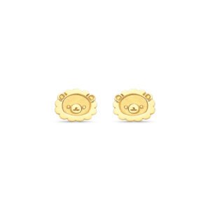 Brinco Baby Leão em Ouro Amarelo 18k