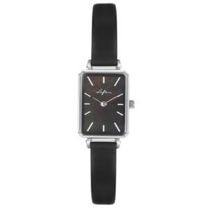 Relógio Feminino Life Couro Preto