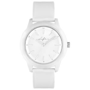 Relógio Life Borracha Branca