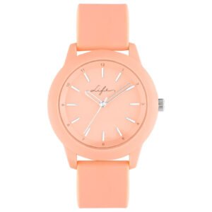 Relógio Life Borracha Salmão