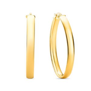 Argola em Ouro Amarelo 18k