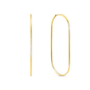 Argola em Ouro Amarelo 18k