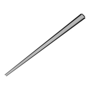 Perfil De Embutir Para Fita Led 1M Fit25 Slim - PRETO