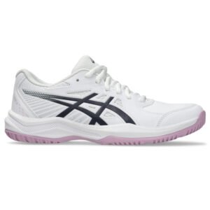 Tênis ASICS Court Slide 4 - Feminino - Branco/Azul