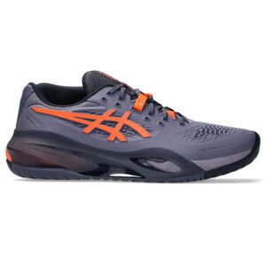 Tênis ASICS GEL-Resolution X - Masculino - Roxo/Laranja
