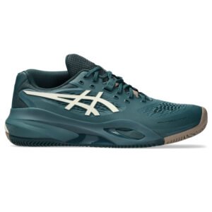 Tênis ASICS GEL-Resolution X Clay - Masculino - Verde/Bege