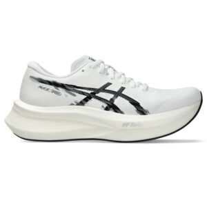 Tênis ASICS Magic Speed 4 - Feminino - Branco/Preto