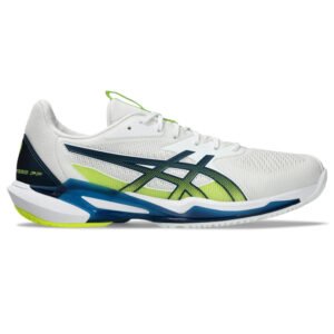 Tênis ASICS Solution Speed FF 3 - Masculino - Branco/Azul