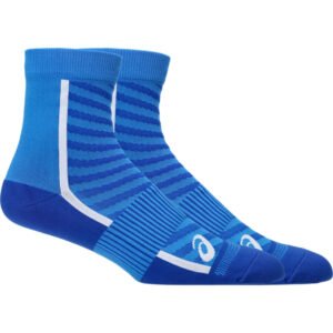 Meia ASICS Road Quarter - Unissex - Azul/Azul