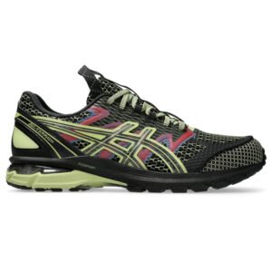 Tênis ASICS Us4-S GEL-Terrain - Unissex - Preto/Verde