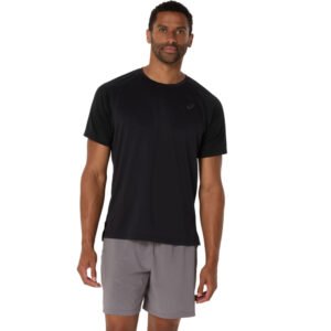 Camiseta ASICS Actibreeze Jacquard - Masculino - Preto