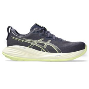 Tênis ASICS GEL-Cumulus 27 - Masculino - Azul/Amarelo