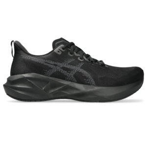 Tênis ASICS Novablast 5 - Masculino - Preto/Cinza