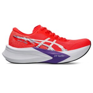 Tênis ASICS Magic Speed 4 - Feminino - Vermelho/Branco