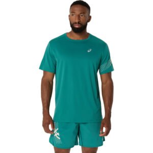 Camiseta ASICS Icon - Masculino - Verde