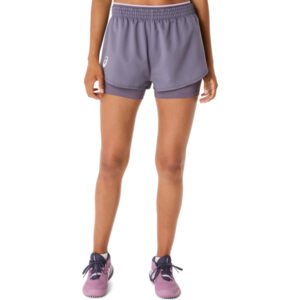 Shorts ASICS Match - Feminino - Roxo