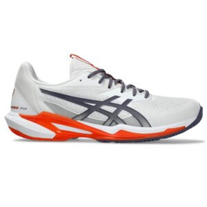Tênis ASICS Solution Speed FF 3 - Masculino - Branco/Roxo