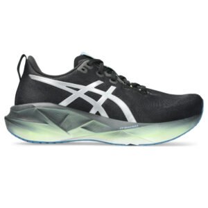 Tênis ASICS Novablast 5 Luxe - Feminino - Dourado/Preto